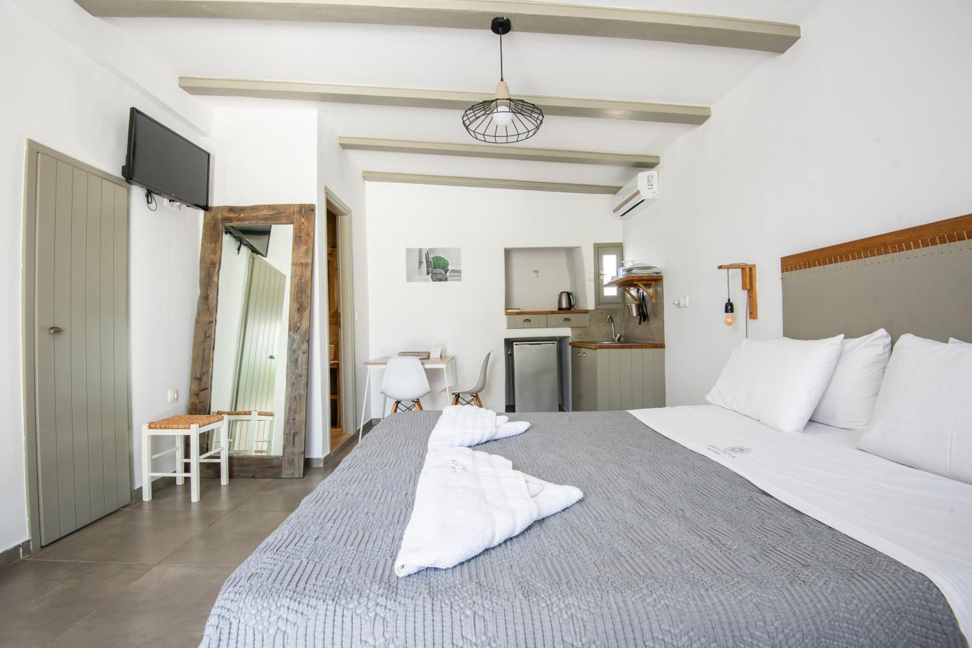 Ferienwohnung White And Grey Mykonos Town Exterior foto