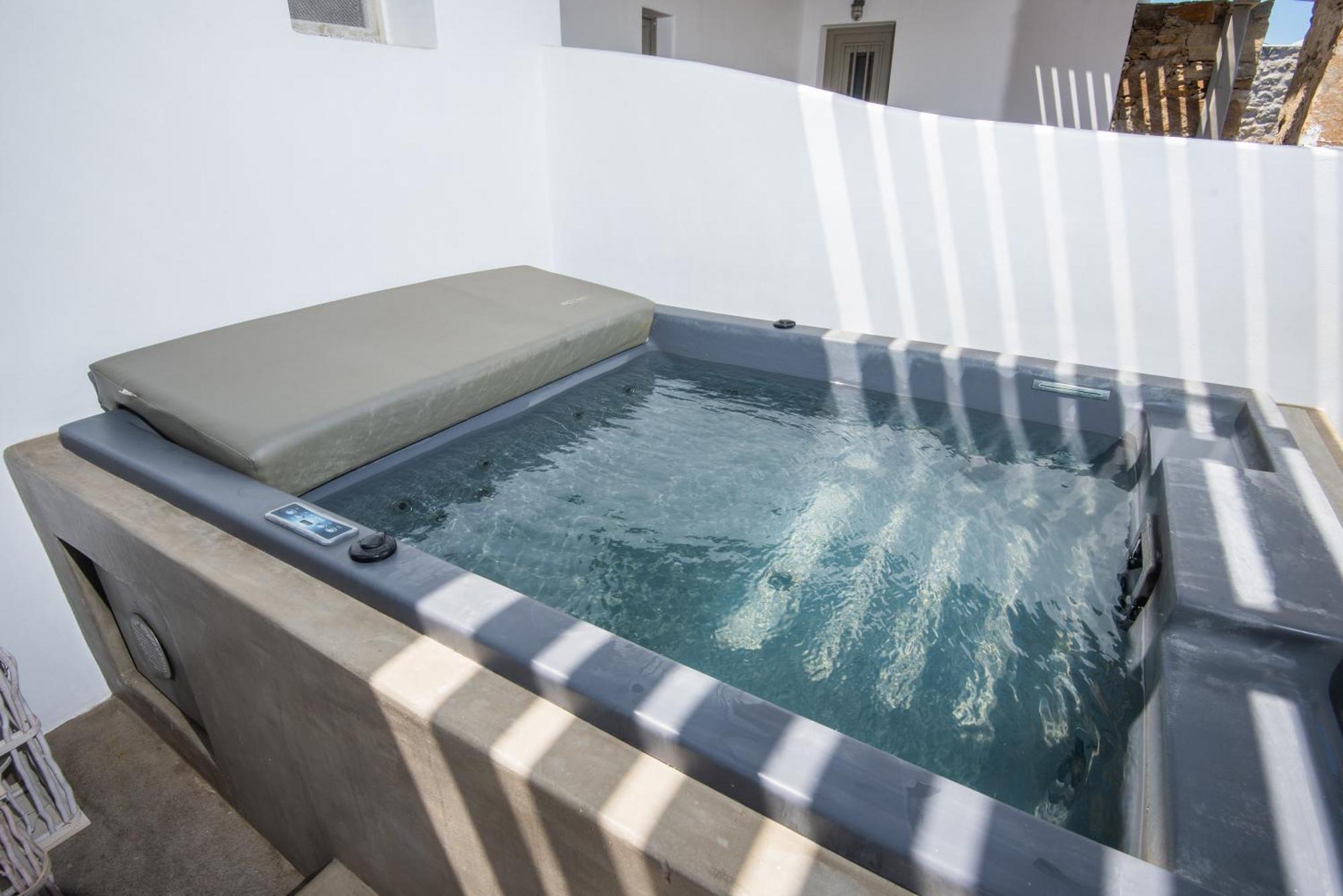 Ferienwohnung White And Grey Mykonos Town Exterior foto