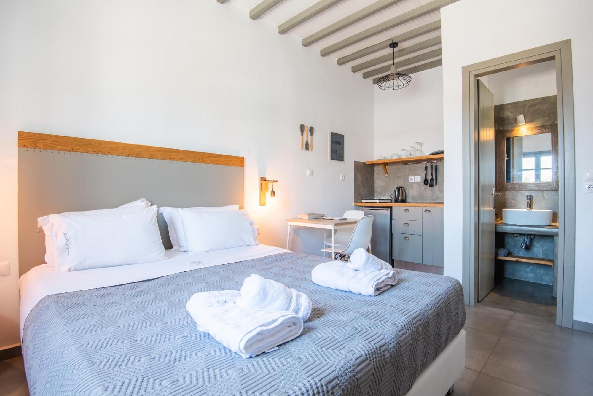Ferienwohnung White And Grey Mykonos Town Exterior foto