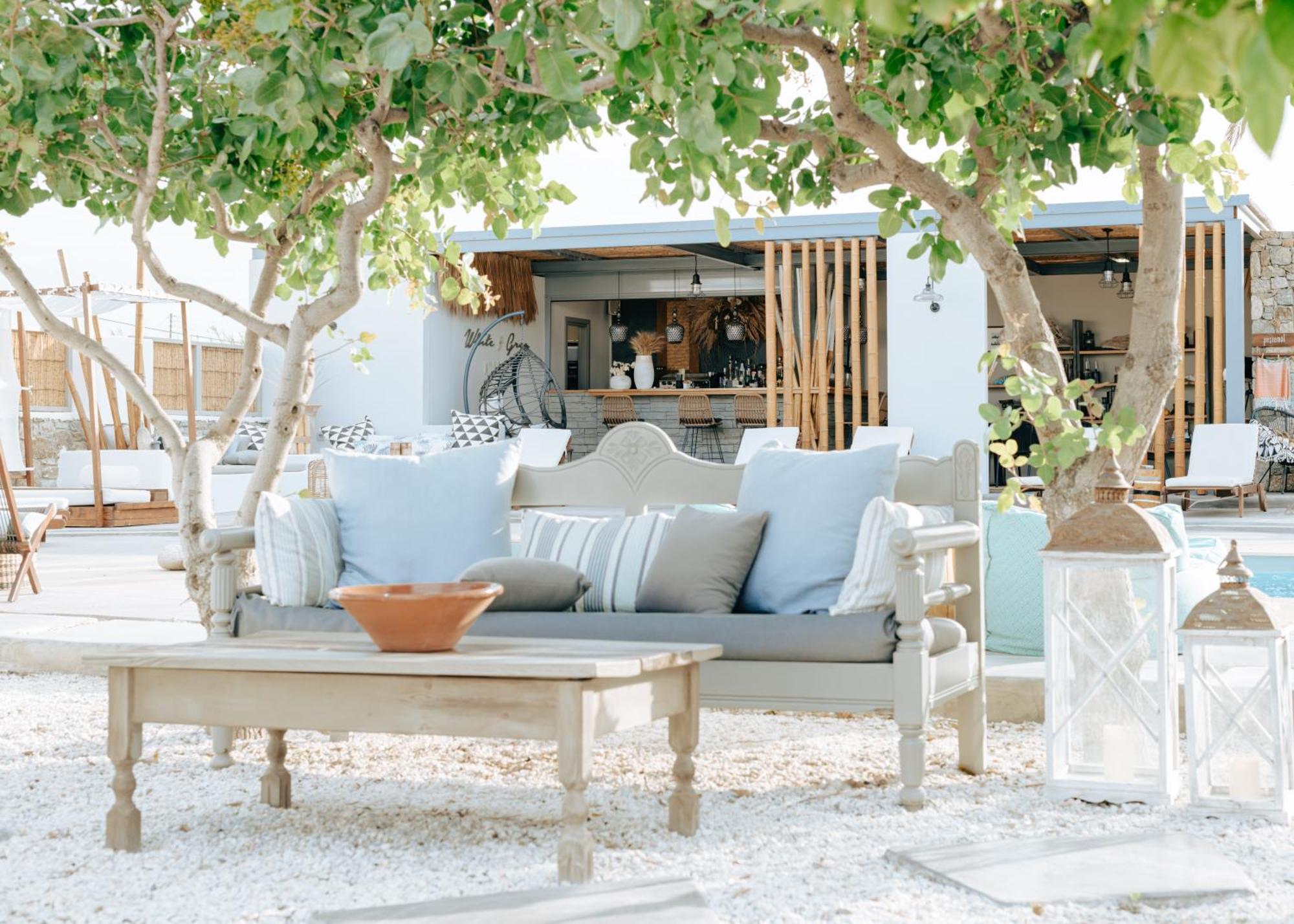 Ferienwohnung White And Grey Mykonos Town Exterior foto