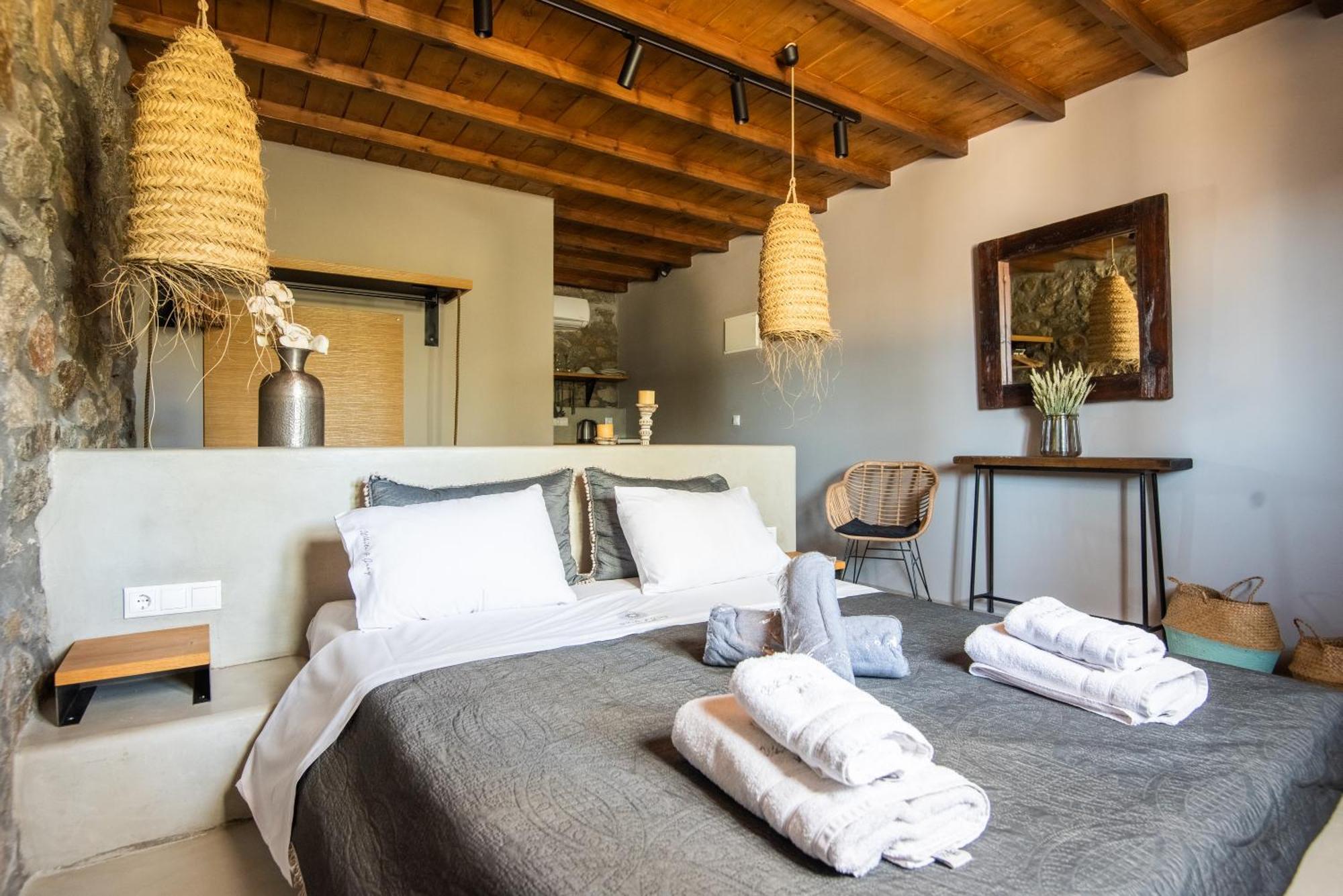 Ferienwohnung White And Grey Mykonos Town Zimmer foto