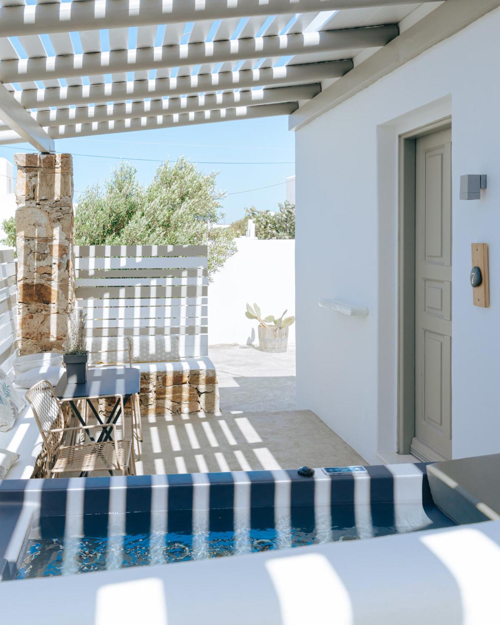 Ferienwohnung White And Grey Mykonos Town Zimmer foto