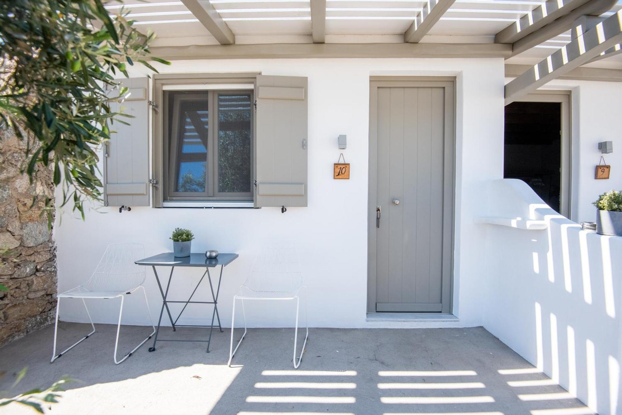 Ferienwohnung White And Grey Mykonos Town Zimmer foto