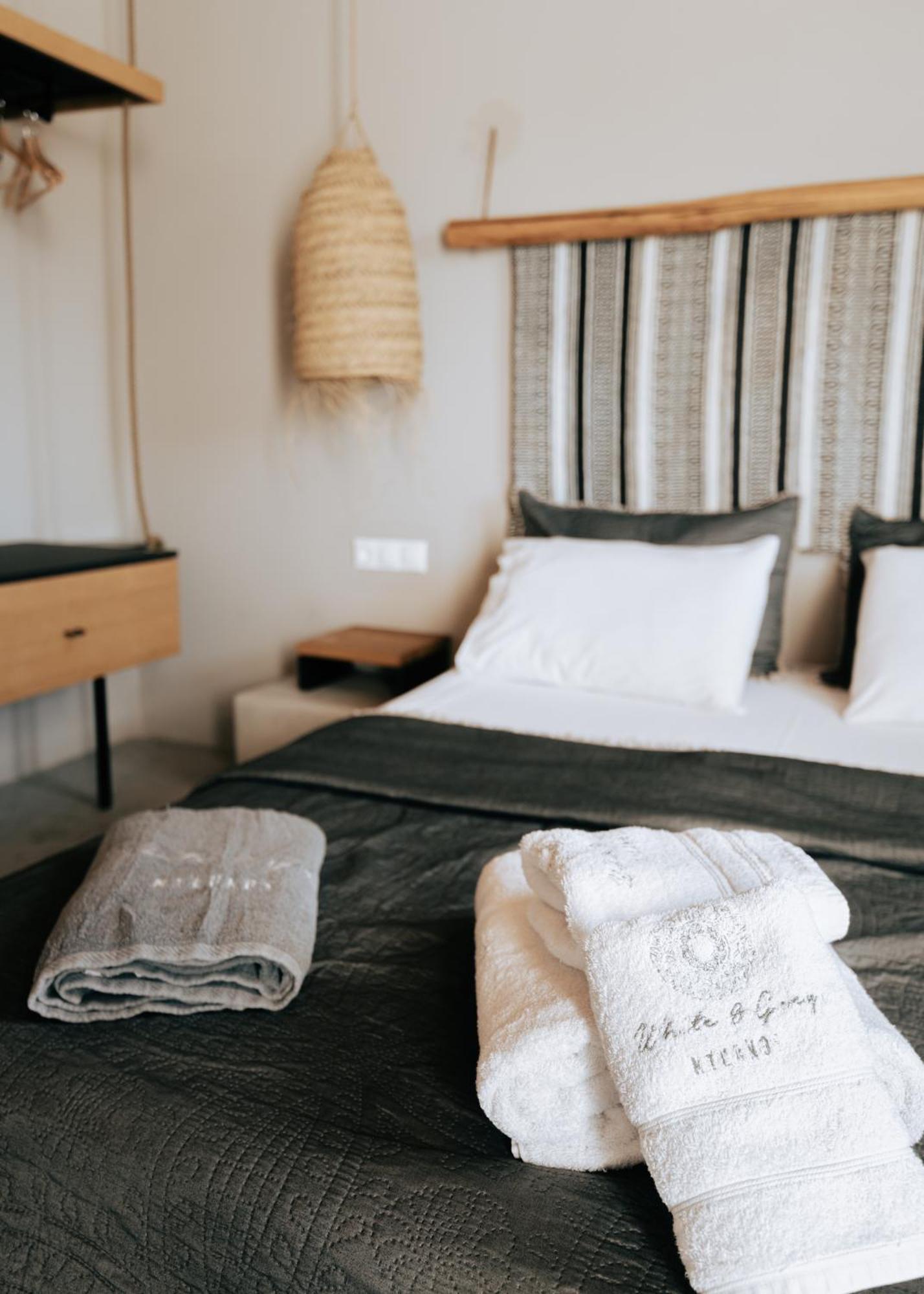 Ferienwohnung White And Grey Mykonos Town Zimmer foto