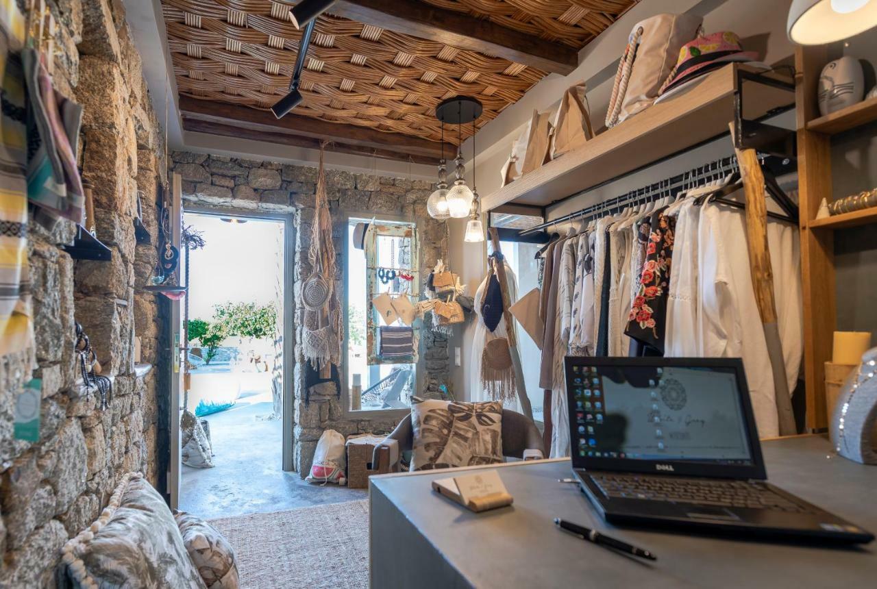 Ferienwohnung White And Grey Mykonos Town Exterior foto